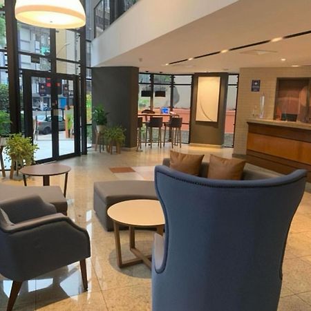 סנטוס Flat No Hotel Cosmopolitan Com Estacionamento Gratis E Piscina מראה חיצוני תמונה