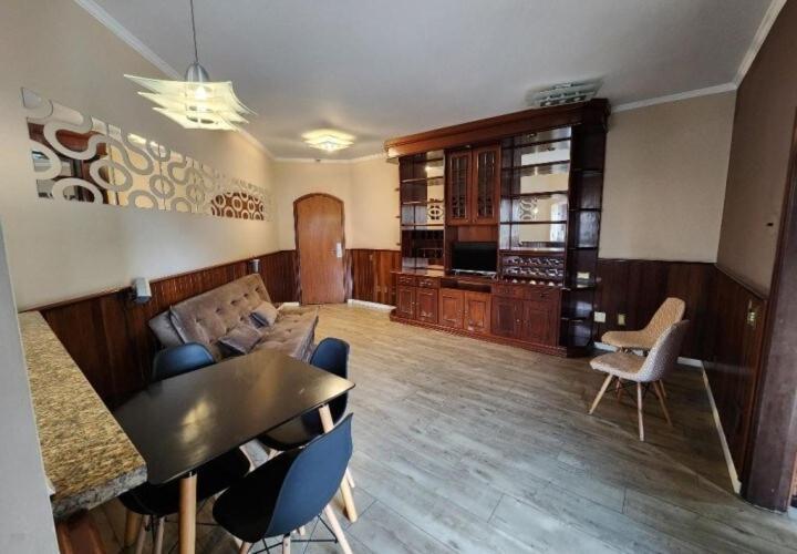 סנטוס Flat No Hotel Cosmopolitan Com Estacionamento Gratis E Piscina מראה חיצוני תמונה
